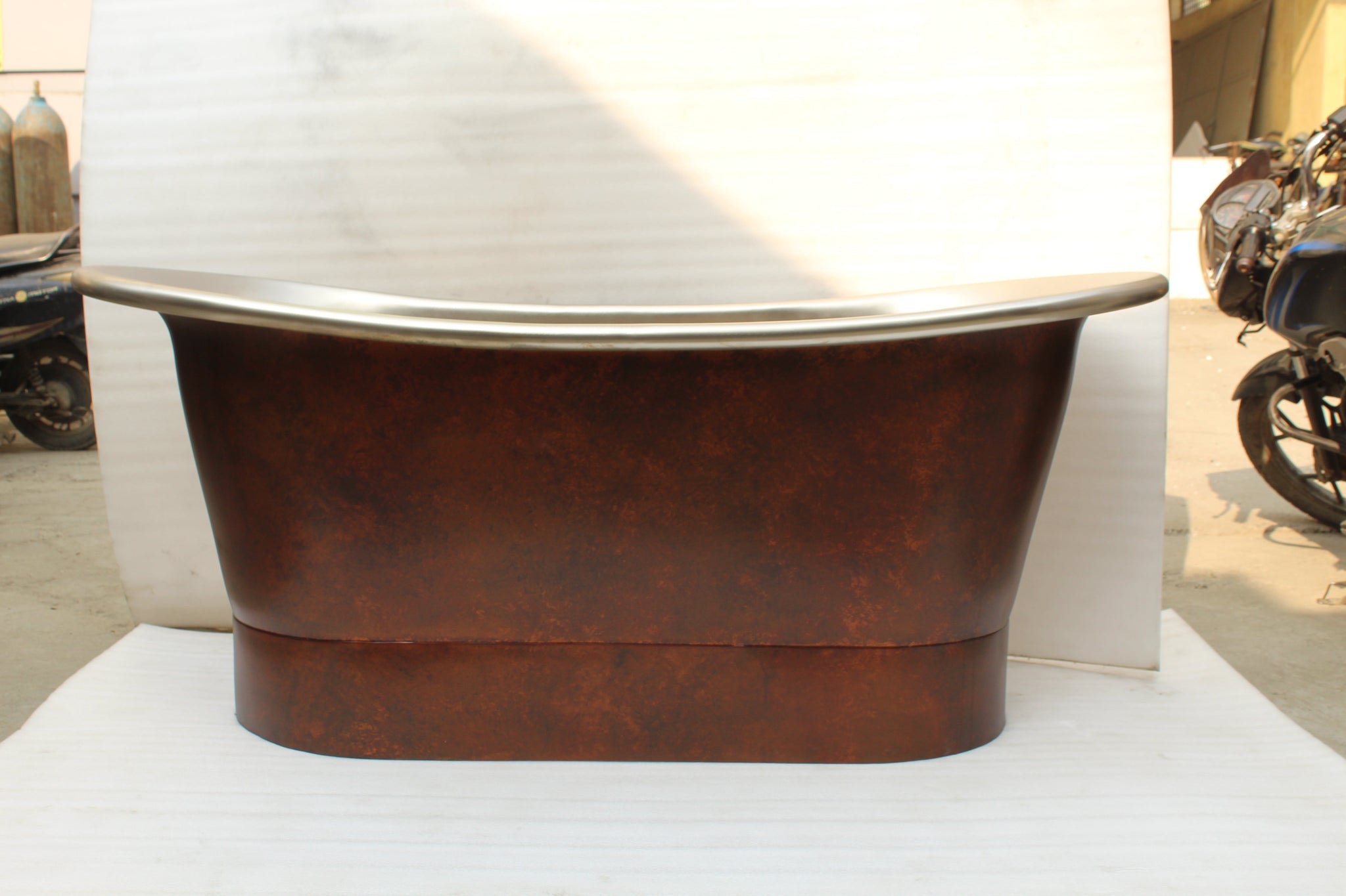 Mottled Copper Double Slipper Smooth 1700mm - CB97569-D67