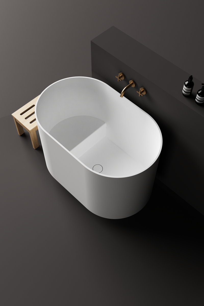 Toka Lite Shub - Japanese Stone Bath - 1000mm - ST90