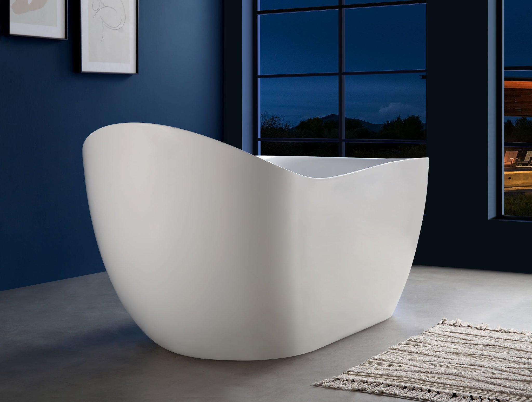 Sheraton 1700/1800- Large Freestanding Acrylic Bath