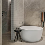 Hugi Round Resort Style Bath - 1465mm - B002