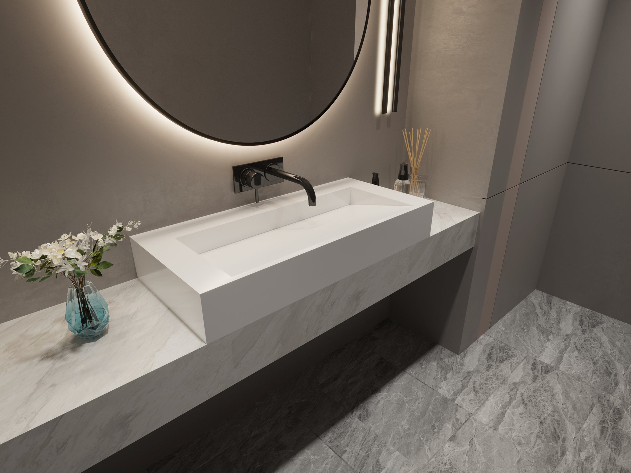 Ramp Basin Collection - Stonebaths New Zealand