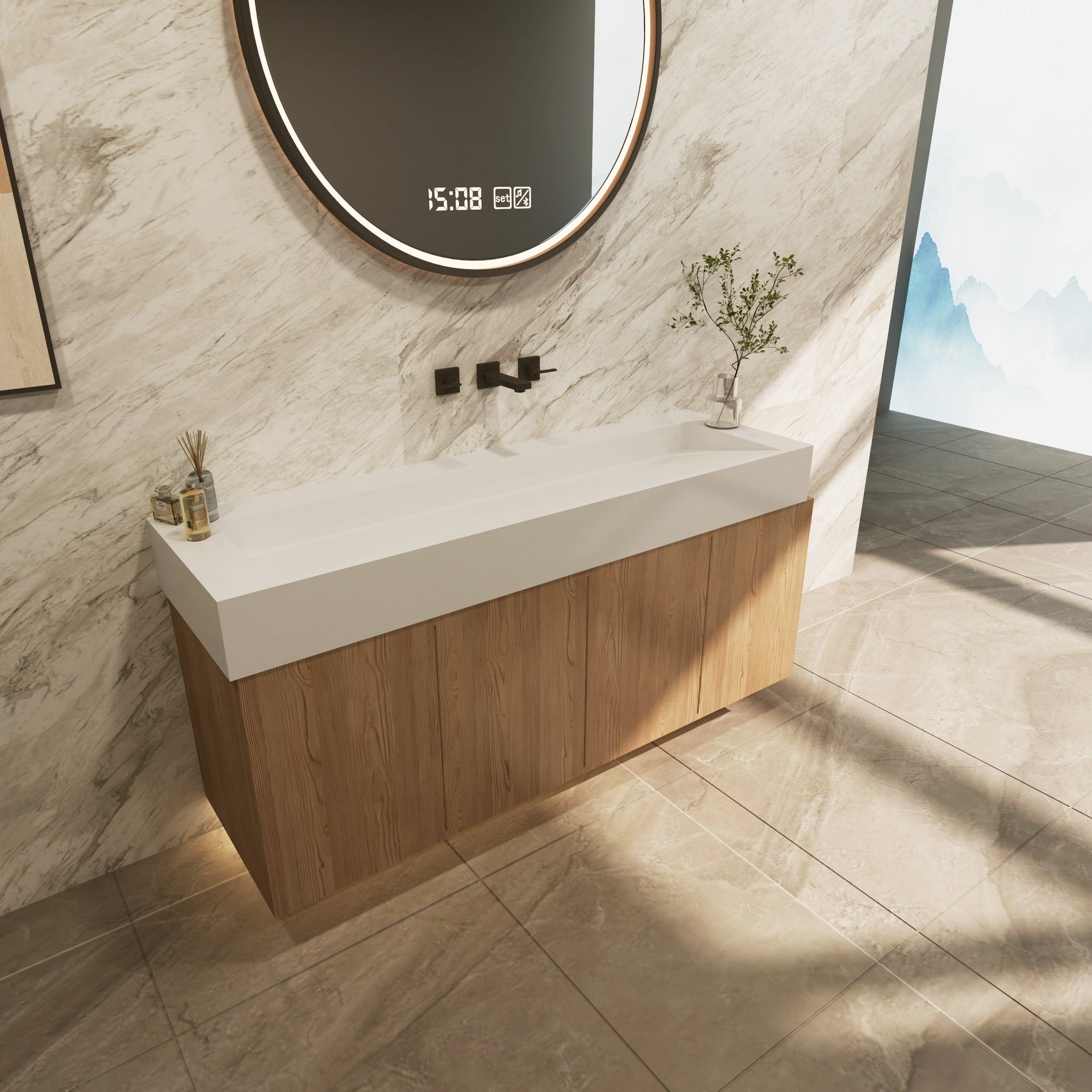 Ramp Basin Collection - Stonebaths Australia