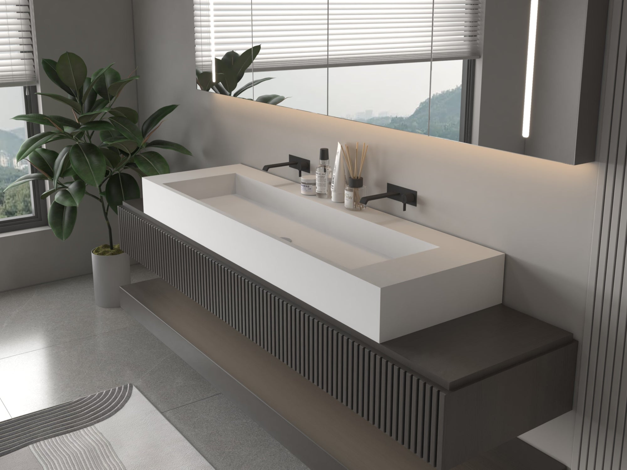 Ramp Basin Collection - Stonebaths New Zealand