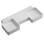 Toka Lite Double Wall Mounted Basin - 1200mm - WM03-1200