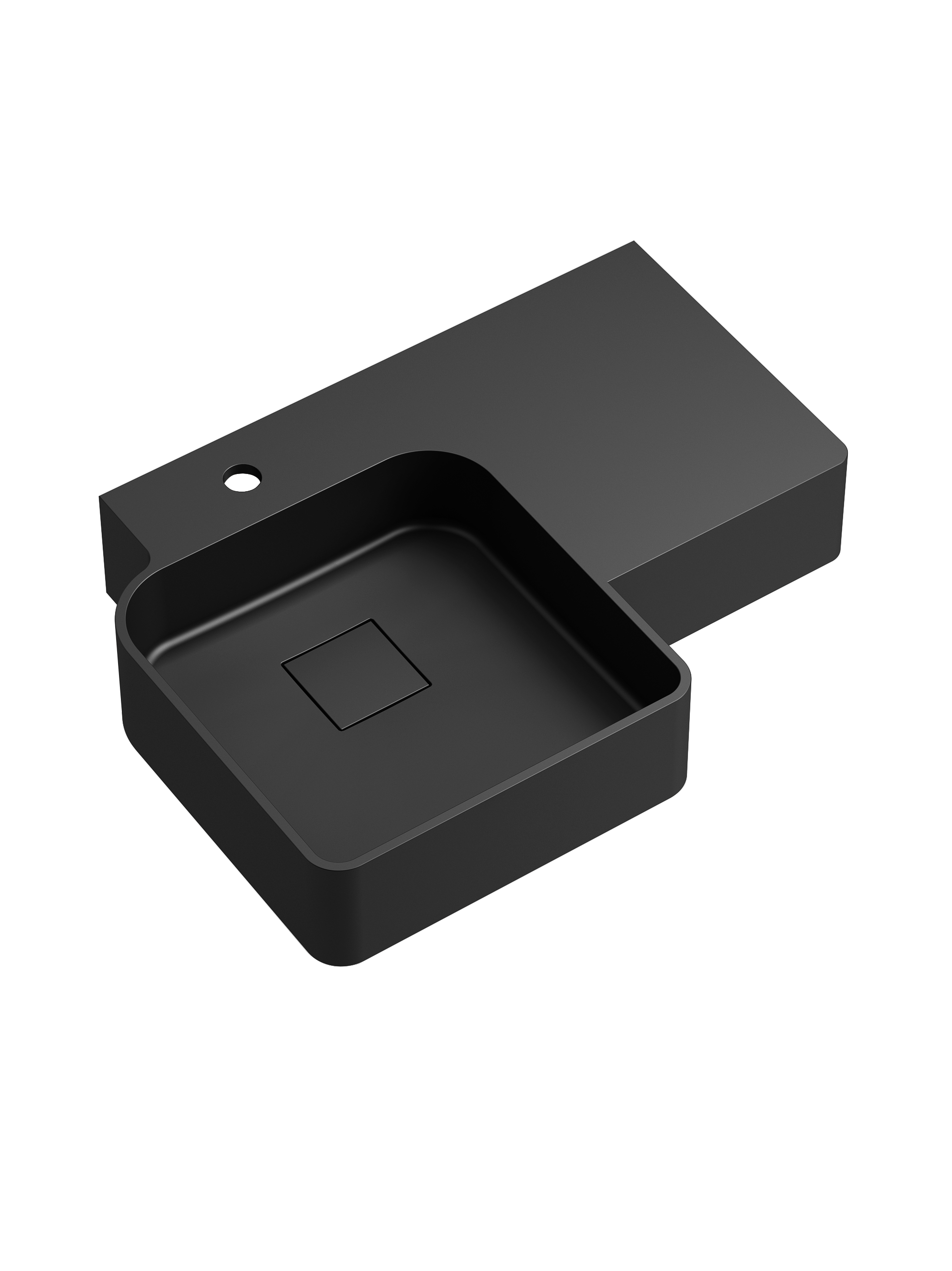 Toka Lite Compact Single Wall Mounted Basin - 680mm - WM03-680