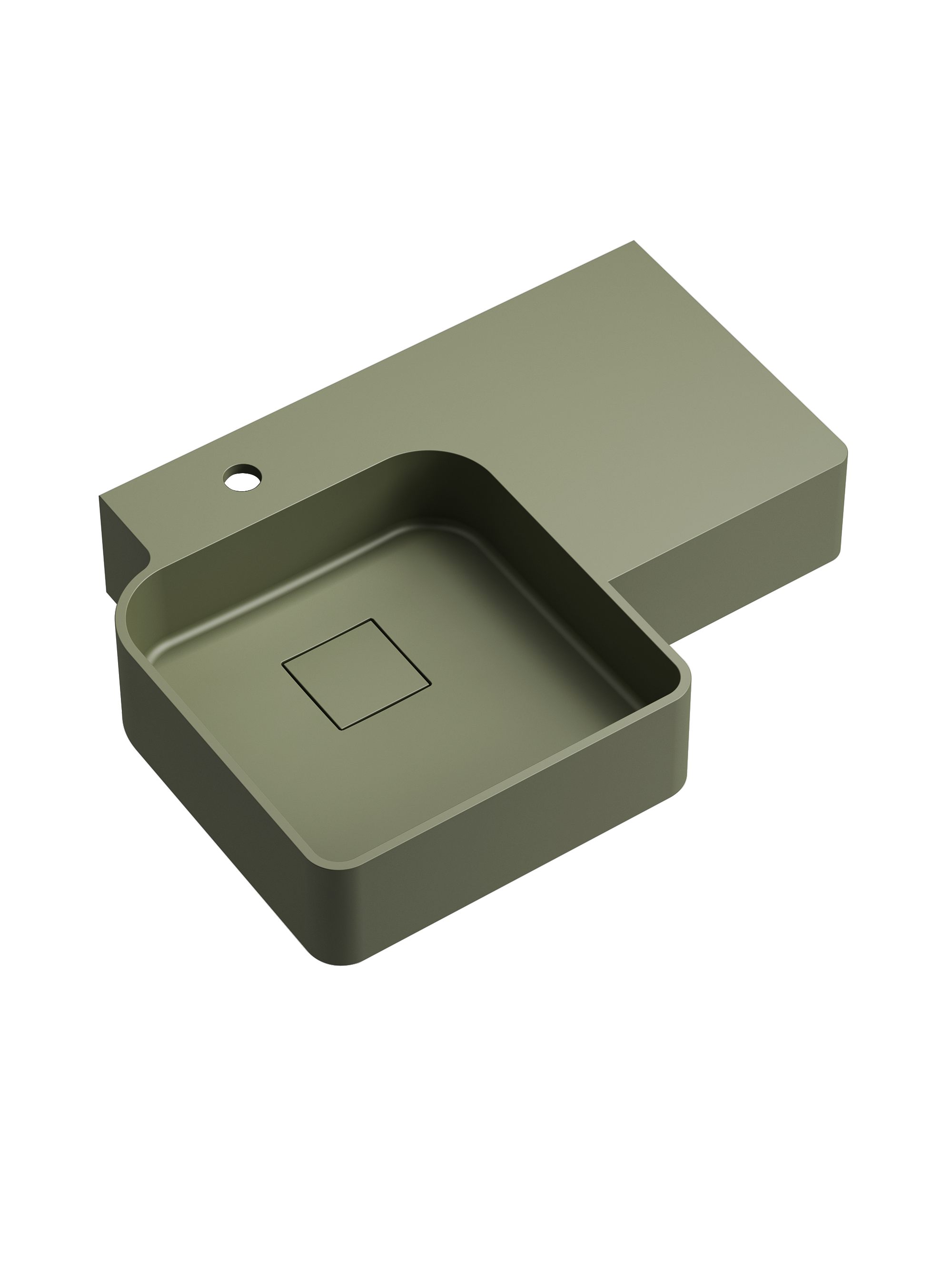 Toka Lite Compact Single Wall Mounted Basin - 680mm - WM03-680