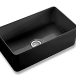 Traditional Fireclay Butlers Sink Black 828mm - TK3318MB