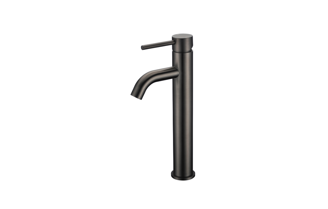 Tall Basin Mixer - Brushed Gunmetal - CLAS16