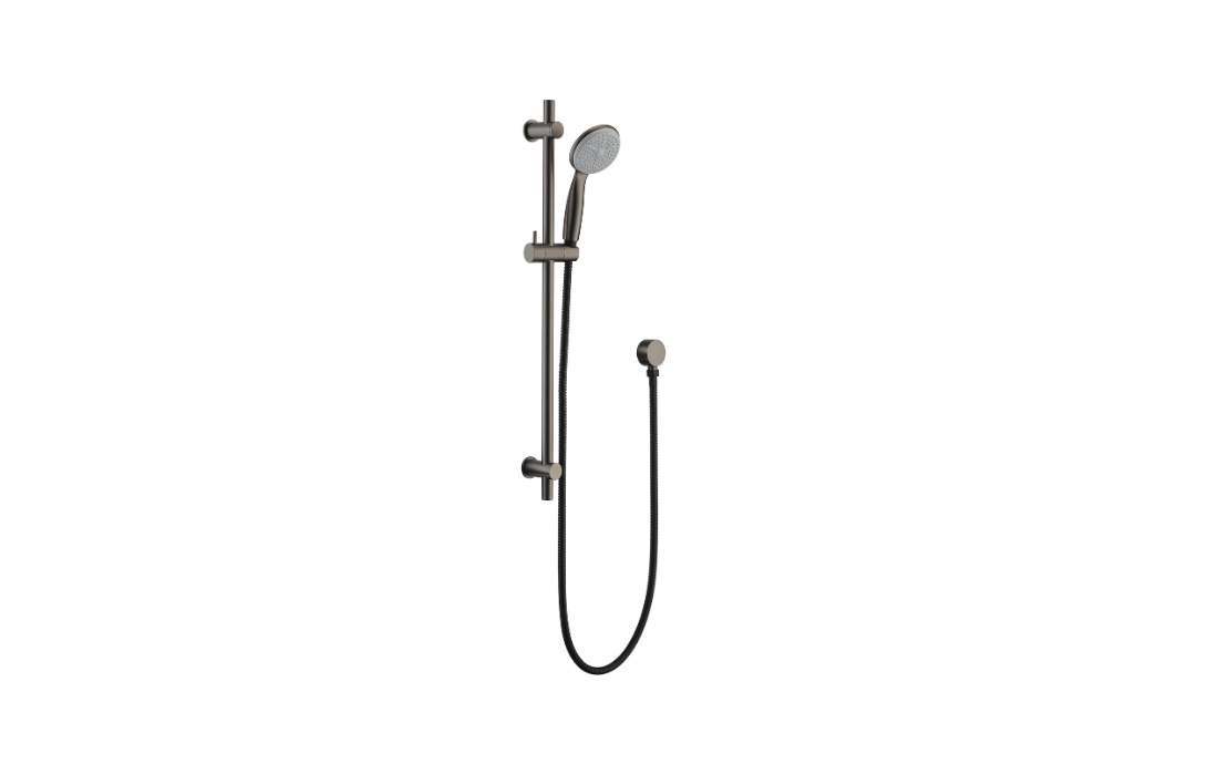 Shower Rail - Brushed Gunmetal - CLAS21