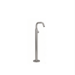 Yamba Marine Grade 316L Stainless Steel. Modern Outdoor bath filler. Available in Brushed Gun Metal, and Brushed Gold. Toka tapware. Stonebaths.