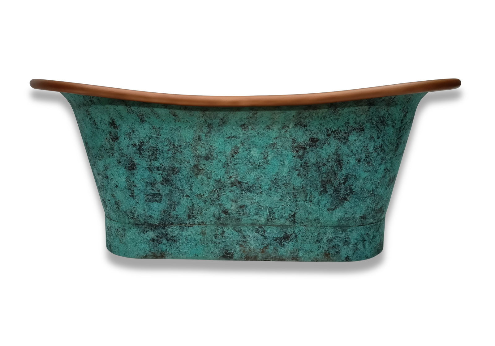 The Copper Bath Tub - Copper Dble Slipper Hammered 1700mm - CB5018-D67