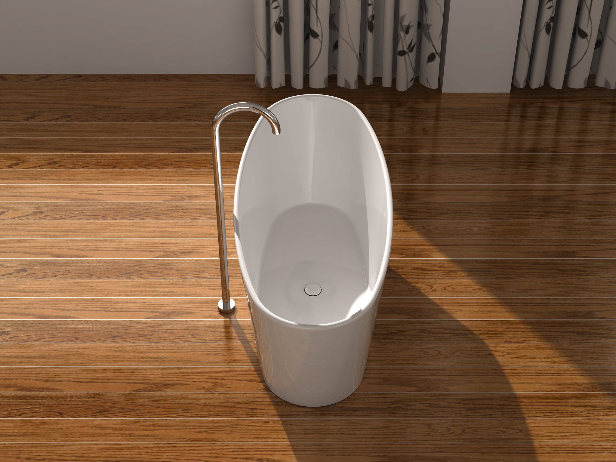 Gia Small Narrow Bath - 1580mm - G6504