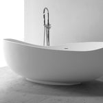 Hugi Organic Curved Stone Bath - Perfect For Two - 1840mm - B098