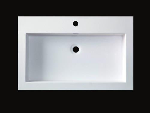 Toka Lite Stone Basin - Semi Built-In - 743mm - CSB44