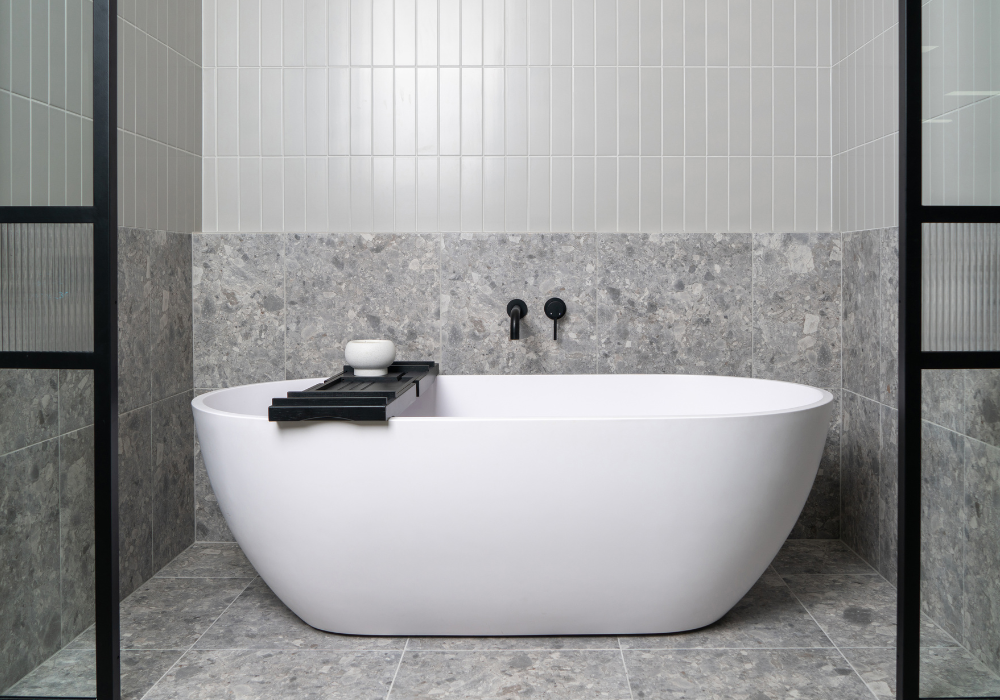 Justina Stone Bath - Popular Design - 1500mm - ST12 1500