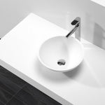 Hugi Mini Stone Basin - Perfect for Powder Rooms - 380mm - B1500