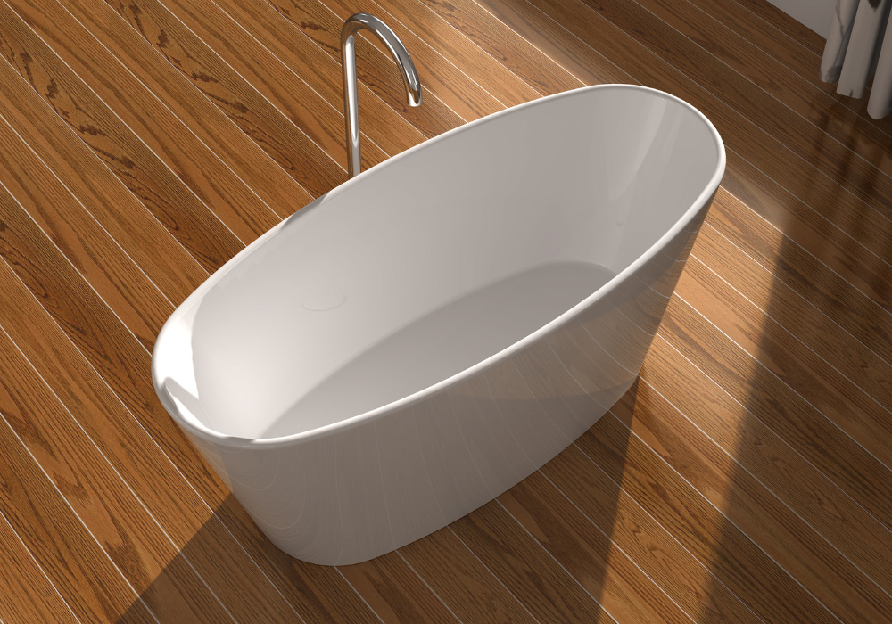 Gia Small Narrow Bath - 1580mm - G6504