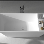 Gia Thin Edge Asymmetrical Bath - 1700mm - G65189
